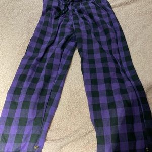 purple pajamas size small